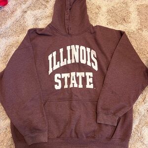 Illinois State Brown Hoodie